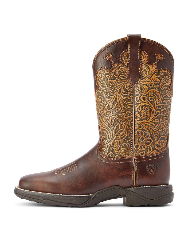 Bottes Western Ariat Anthem Savanna Multicolore | AIV-3776780