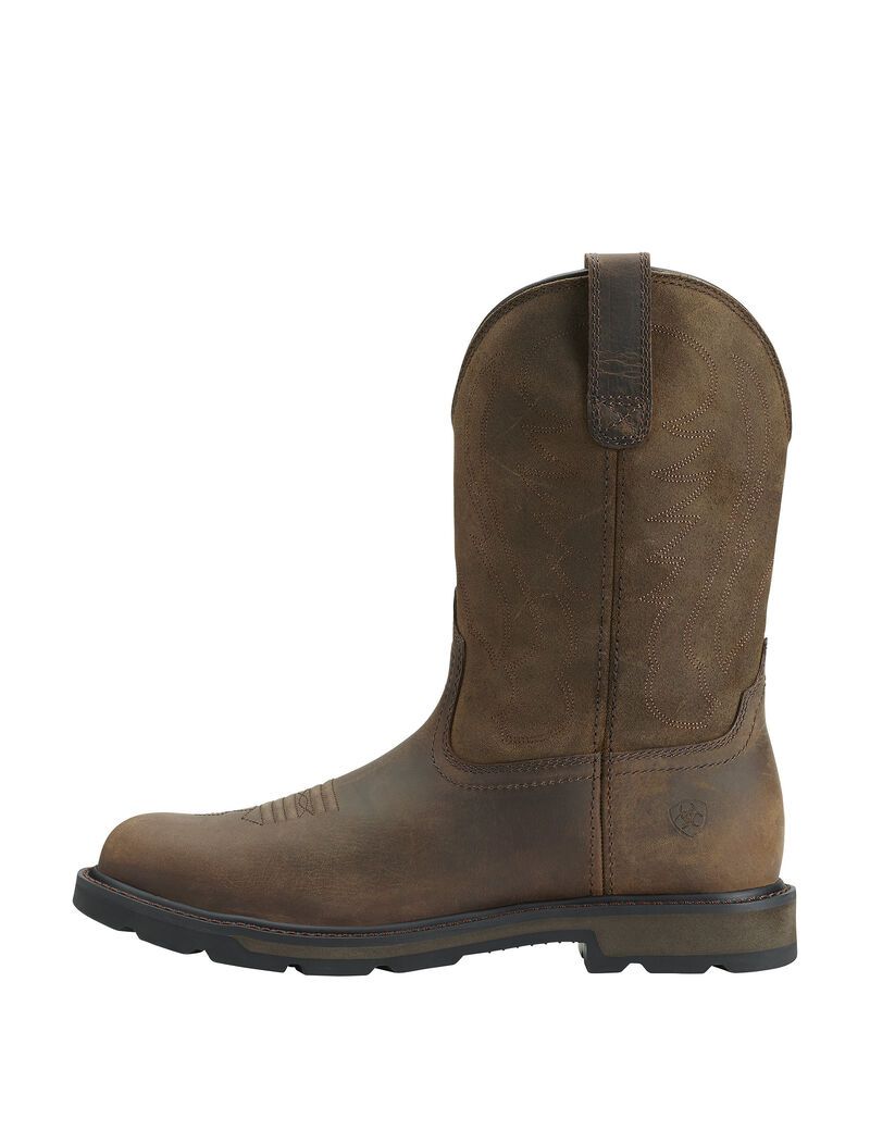 Bottes de Travail Ariat Groundbreaker Marron | FGG-6475391