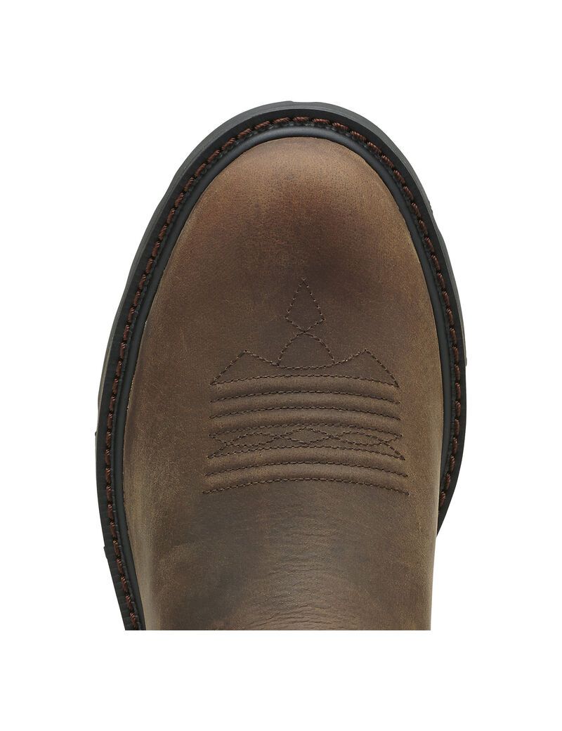 Bottes de Travail Ariat Groundbreaker Marron | FGG-6475391