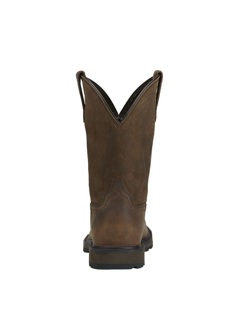 Bottes de Travail Ariat Groundbreaker Marron | FGG-6475391