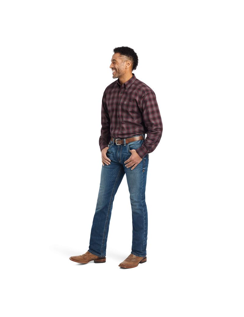 Chemises De Costume Ariat Pro Series William Stretch Classiche Fit Multicolore | WPM-2036422