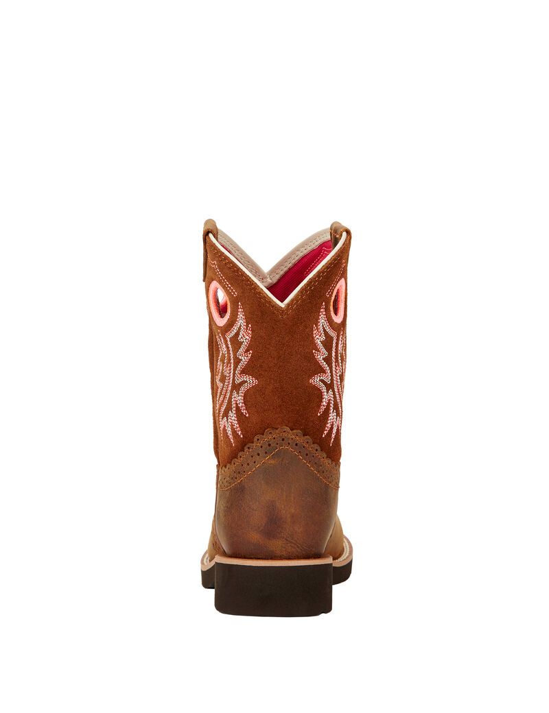 Bottes Western Ariat Fatbaby Cowgirl Marron | TLQ-7072711