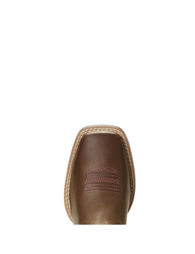 Bottes Western Ariat Quickdraw Venttek Marron | DJL-3450193