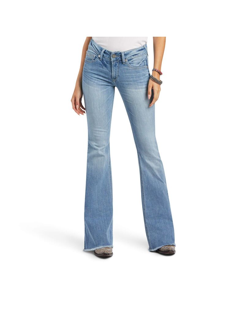 Jean Ariat R.E.A.L. Perfect Rise Regina Flare Multicolore | UYH-8025894