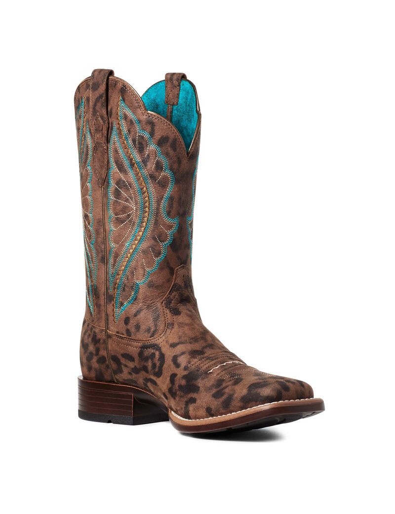 Bottes Western Ariat Primetime Leopard | UIV-3064923