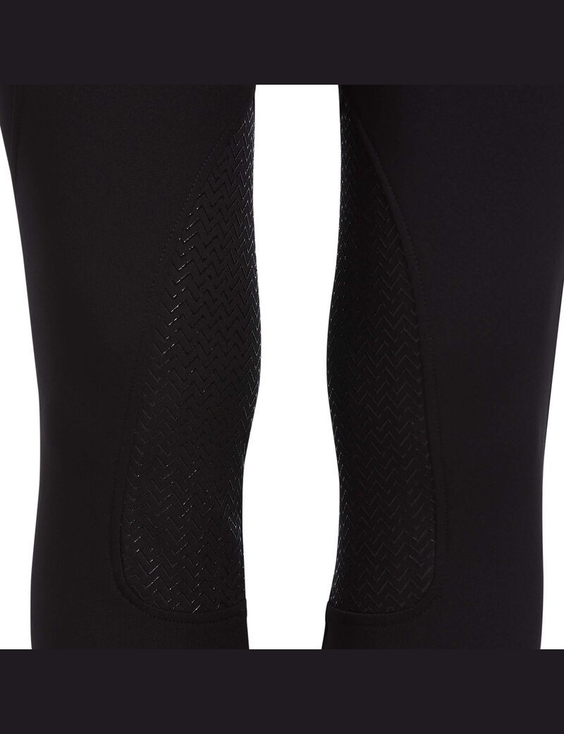 Pantalon Ariat Prelude Knee Patch Breech Noir | ONO-4377076