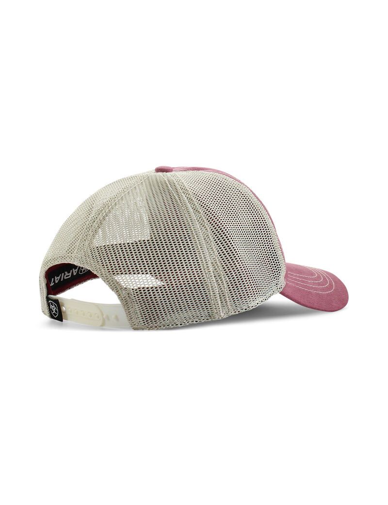 Casquettes Ariat Round logo patch Rose | BPA-9015771