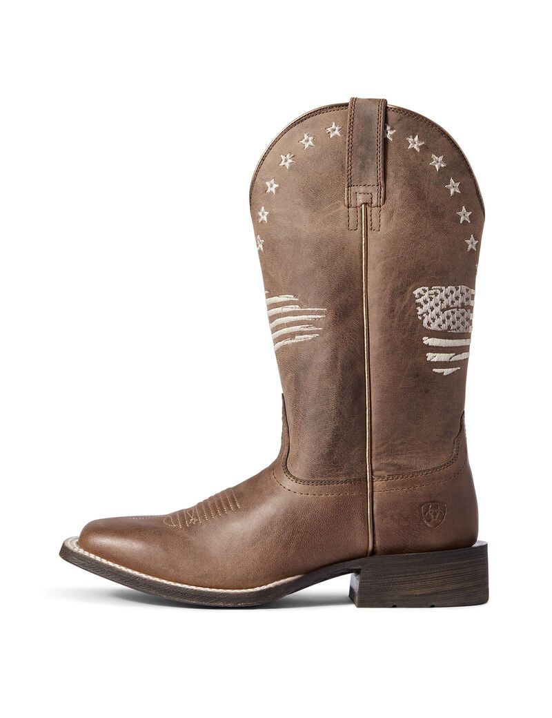 Bottes Western Ariat Circuit Patriot Marron | KFO-7361773