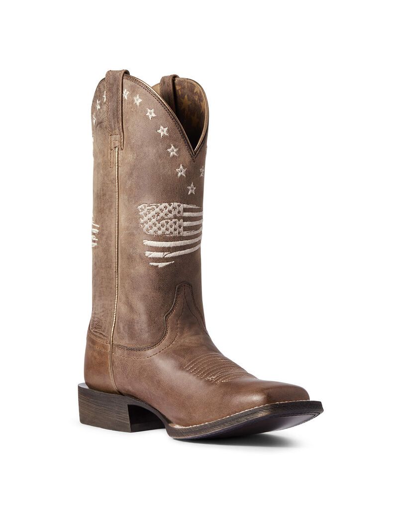 Bottes Western Ariat Circuit Patriot Marron | KFO-7361773