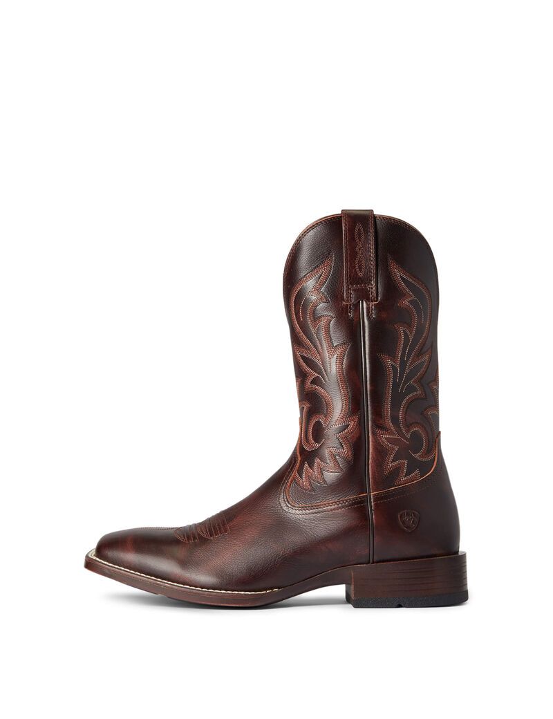 Bottes Western Ariat Slim Zip Ultra Rouge Marron | EWY-2981128