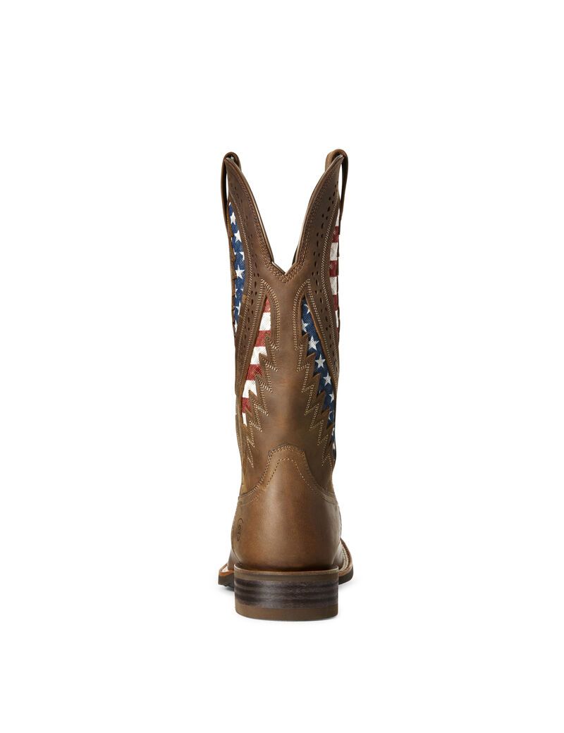 Bottes Western Ariat Quickdraw Venttek Marron | JTI-1508820