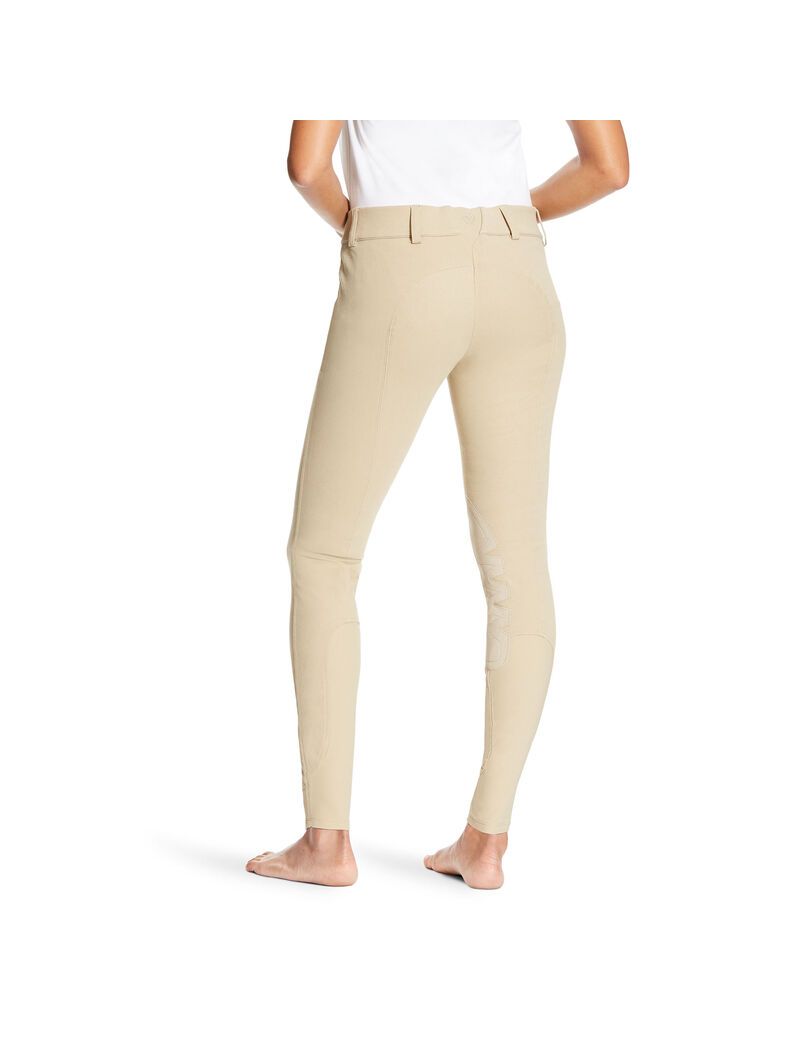 Pantalon Ariat Heritage Knee Patch Breech Marron | SJV-3309246