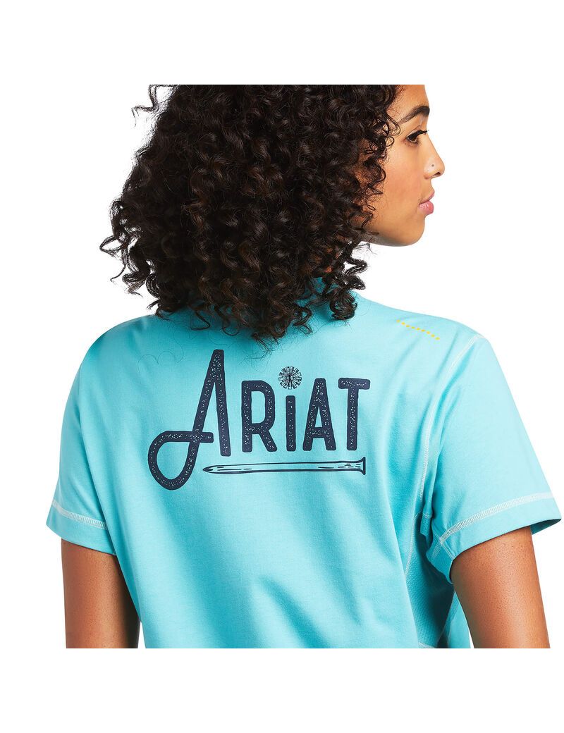 Vêtements De Travail Ariat Rebar Workman Graphique Logo T Shirts Multicolore | GTX-7715841