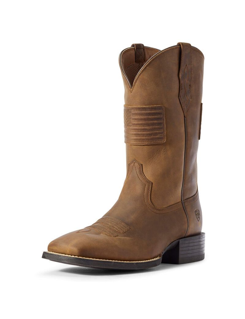 Bottes Western Ariat Sport Patriot Ii Marron | ZUF-6719337