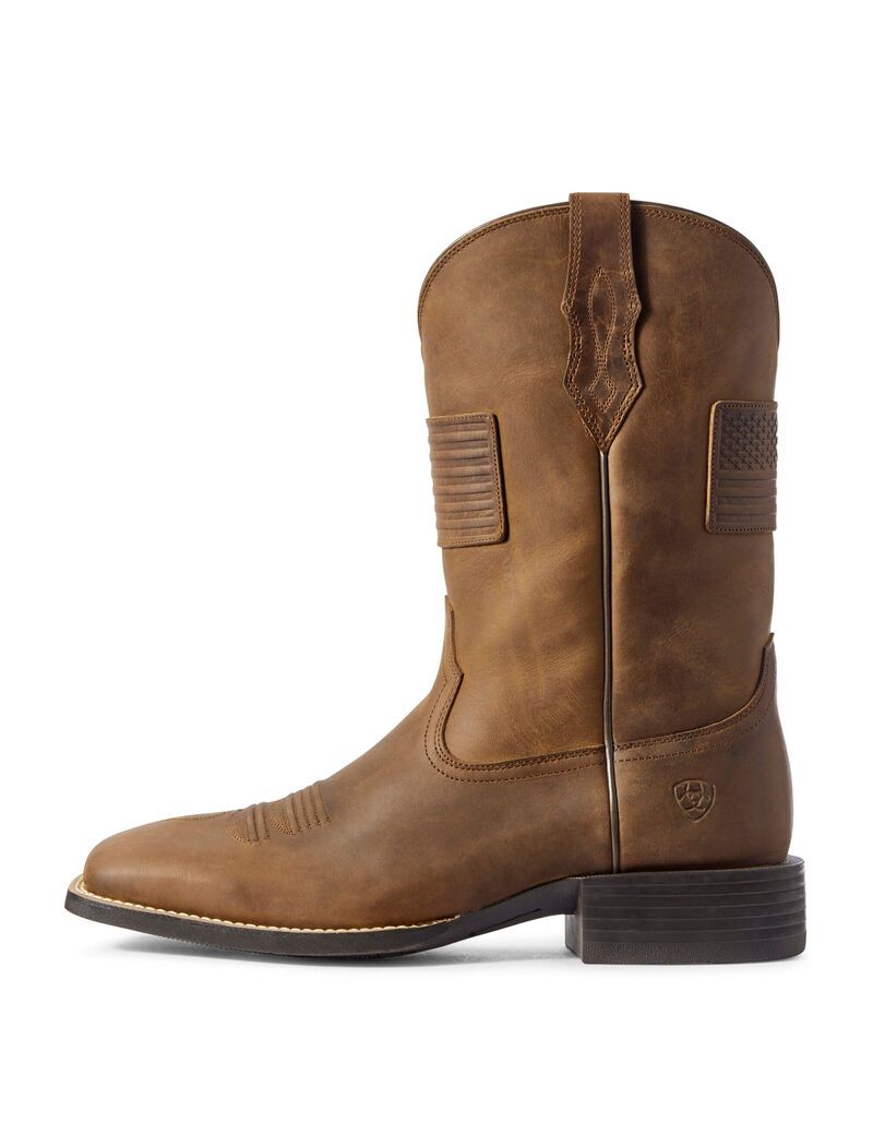 Bottes Western Ariat Sport Patriot Ii Marron | ZUF-6719337