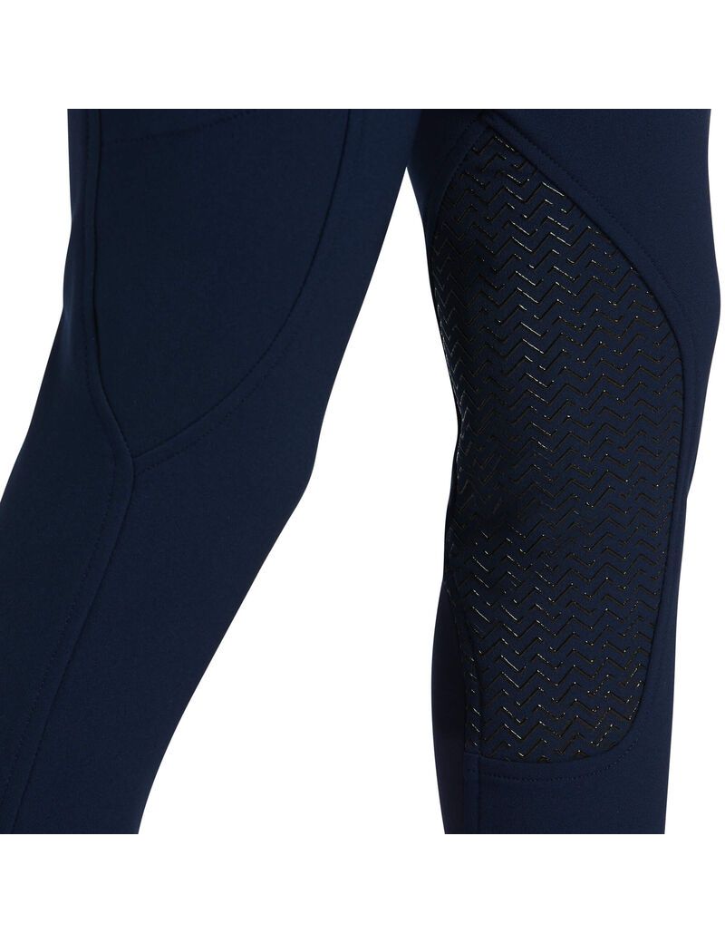 Pantalon Ariat Prelude Knee Patch Breech Bleu Marine | RQP-3753929