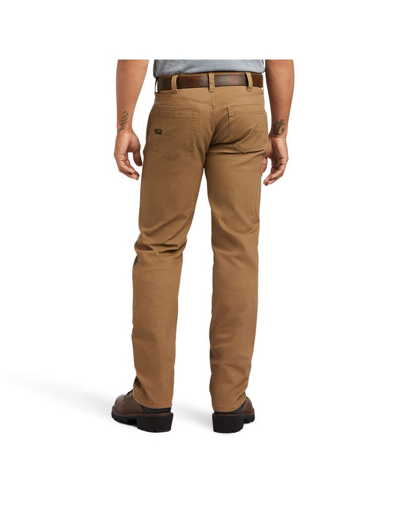 Pantalon Ariat Rebar M7 DuraStretch Made Tough Droit Kaki | XAK-7290279