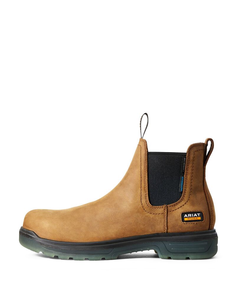 Bottines Chelsea Ariat Turbo CSA Imperméables Carbon Embout Travail Multicolore | VTD-3781060