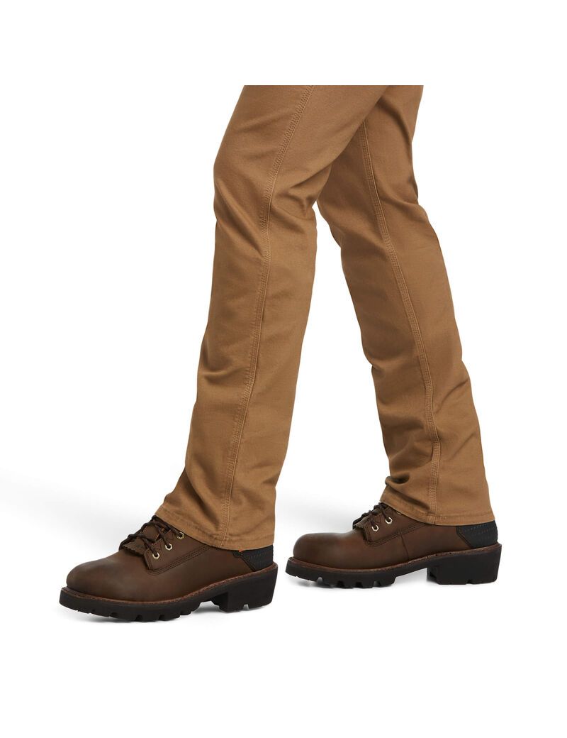 Pantalon Ariat Rebar M7 DuraStretch Made Tough Droit Kaki | XAK-7290279