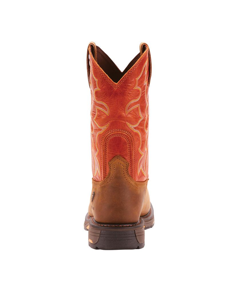 Bottes de Travail Ariat WorkHog Larges Square Embout Steel Embout Multicolore | TDI-3406804