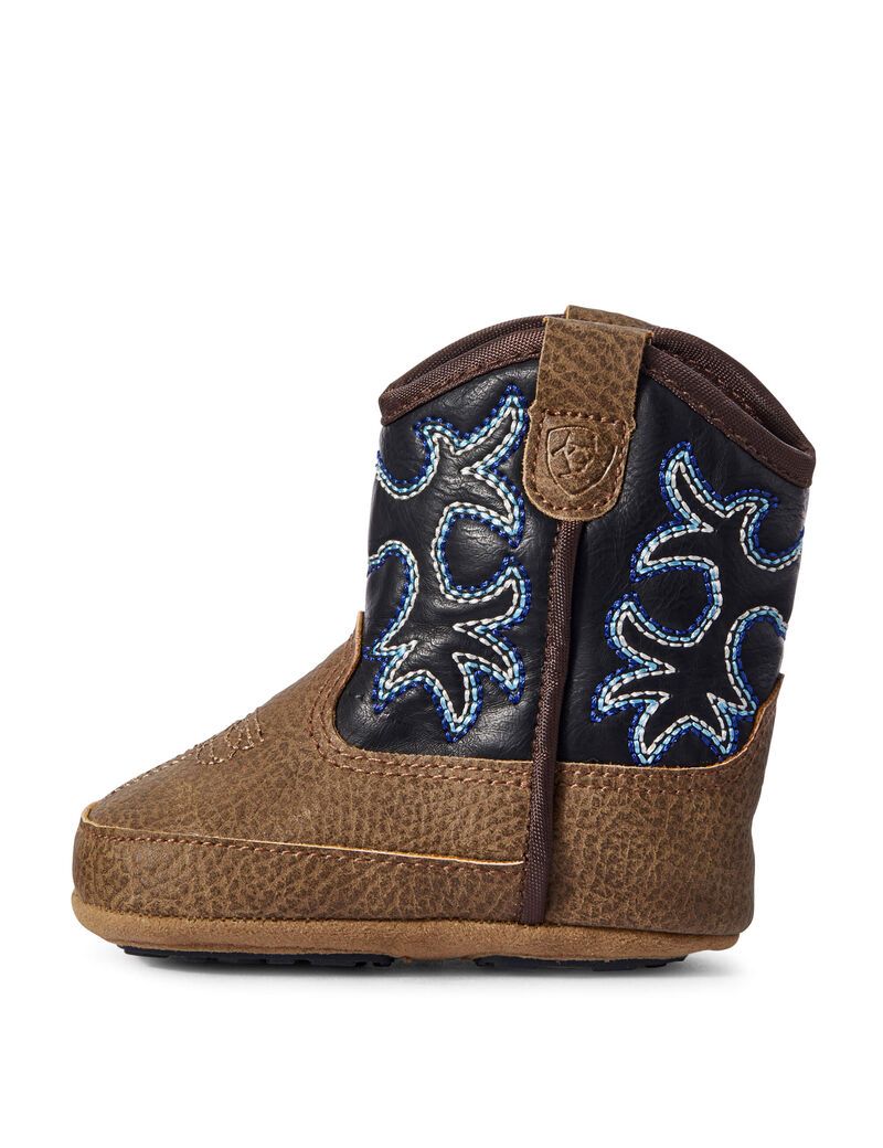 Bottes Western Ariat Stompers Warren Marron | MWI-8472633