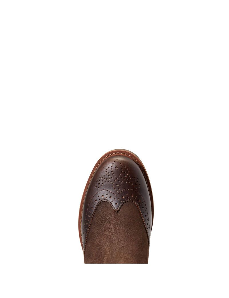 Bottes Imperméables Ariat Wexford Brogue Imperméables Chocolat Marron | CQZ-6862522