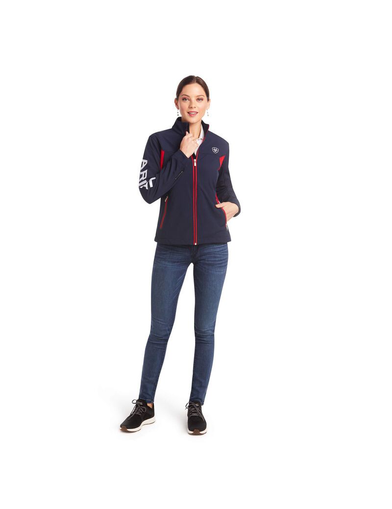 Vestes Ariat New Team Softshell Multicolore | MFZ-3133787