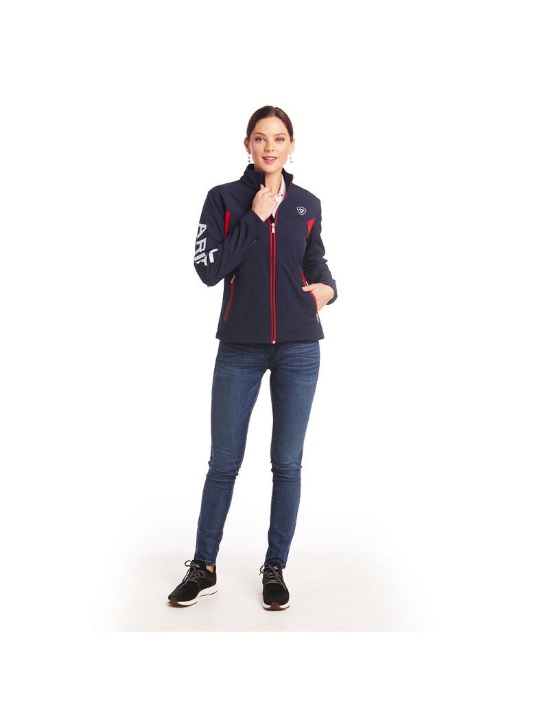 Vestes Ariat New Team Softshell Multicolore | MFZ-3133787