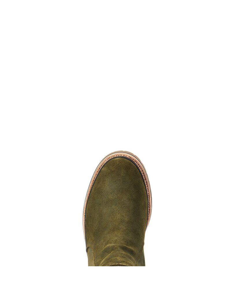 Bottines Ariat Leighton Imperméables Vert Olive | CSZ-1406540