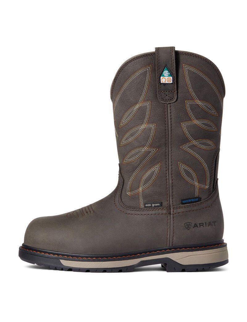 Bottes Imperméables Ariat Riveter CSA Glacier Grip 400g Composite Embout Travail Multicolore | ZNS-8360936