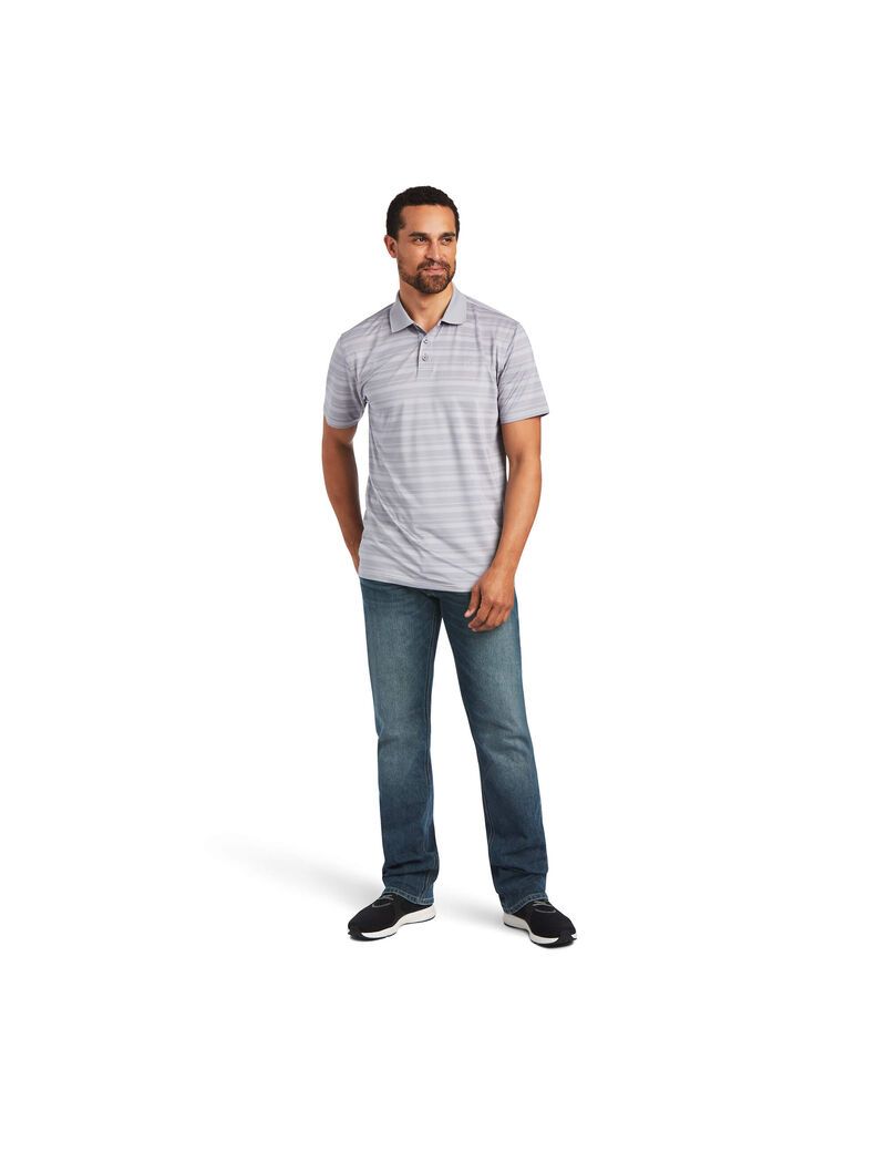 Polos Ariat Ombre Stripe Ftd Multicolore | JTF-6871080