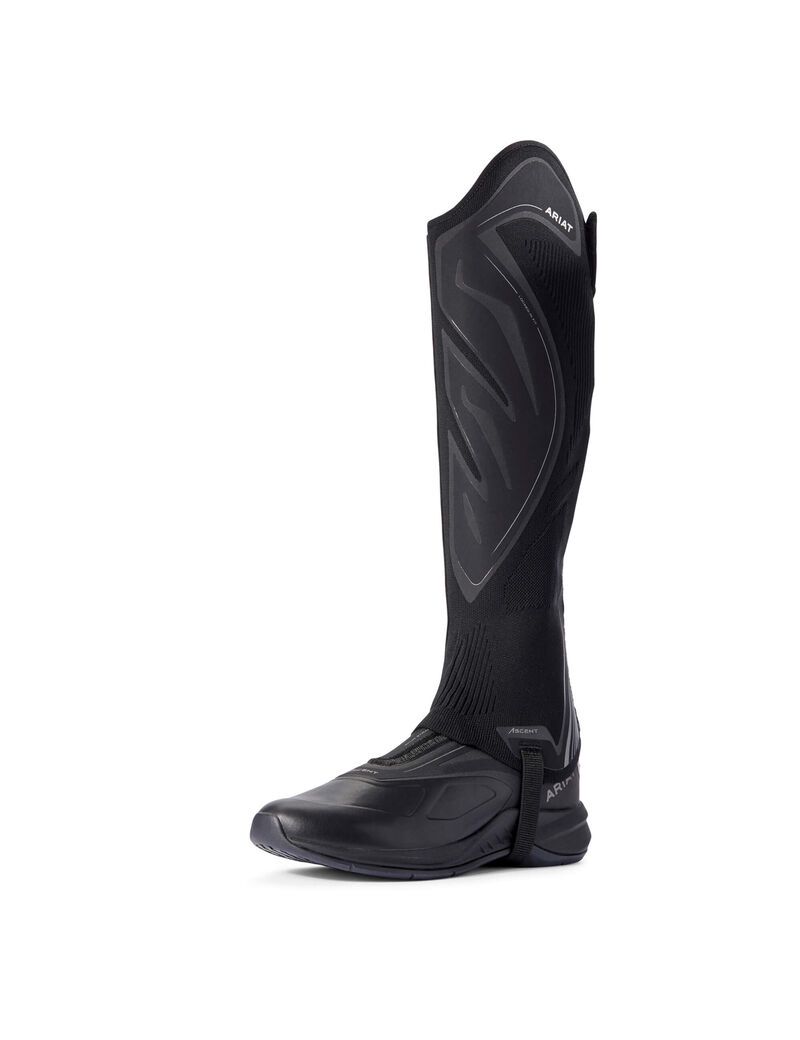 Bottes D'équitation Ariat Ascent Half Chap Noir | MUI-8953449