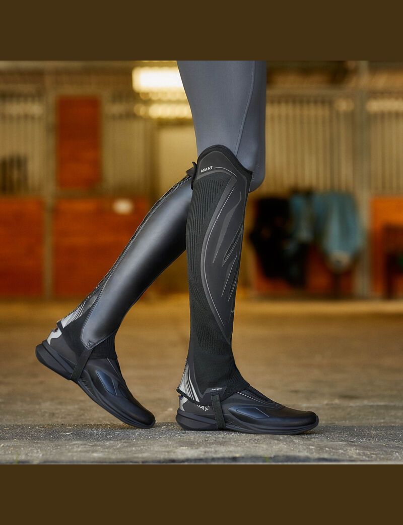 Bottes D'équitation Ariat Ascent Half Chap Noir | MUI-8953449