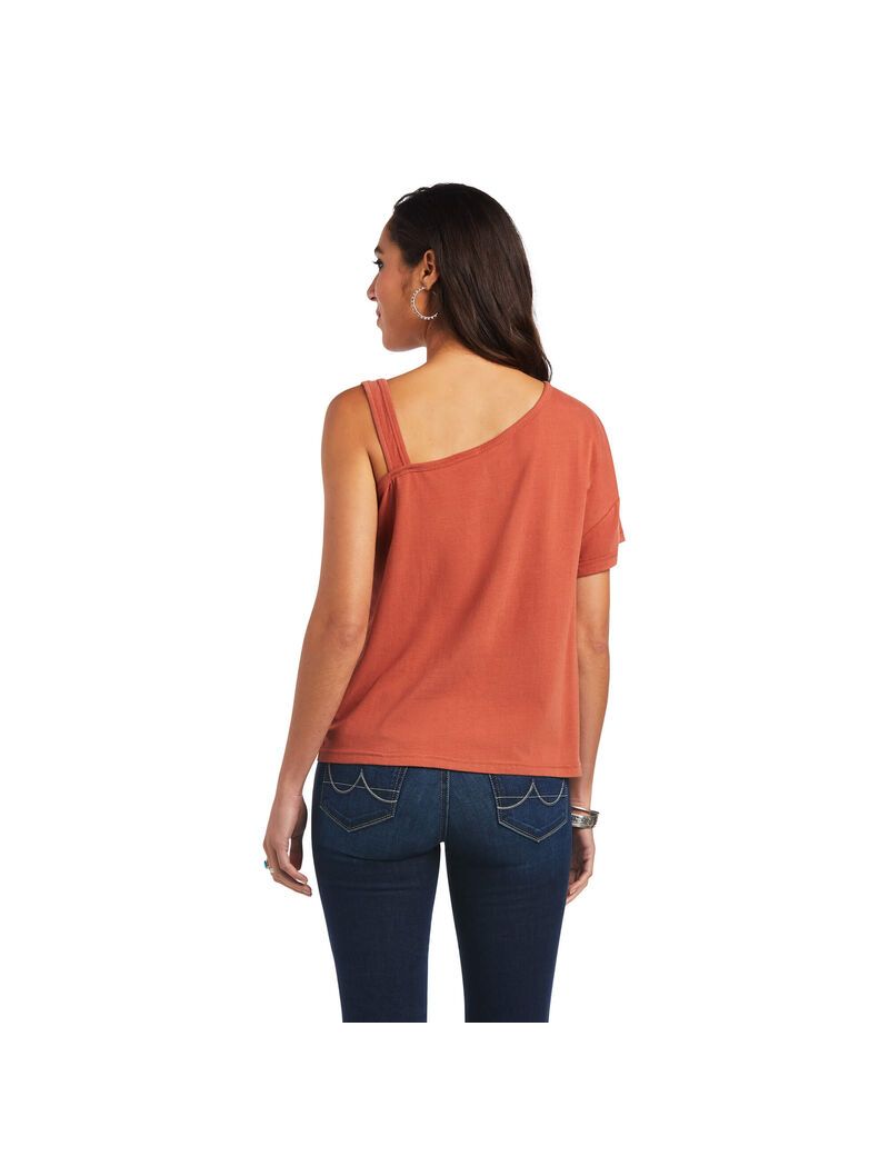 Hauts Ariat Around and Around Tee Multicolore | UYA-0612738