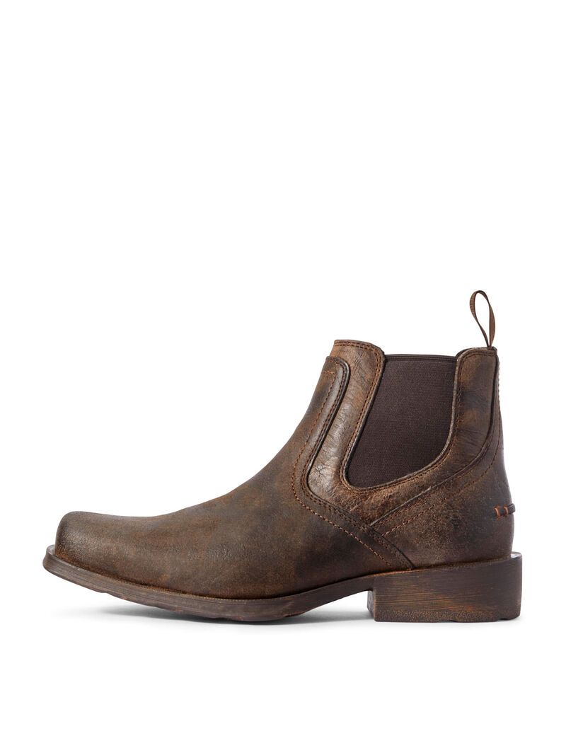 Bottines Chelsea Ariat Midtown Rambler Grise | GPD-7594251