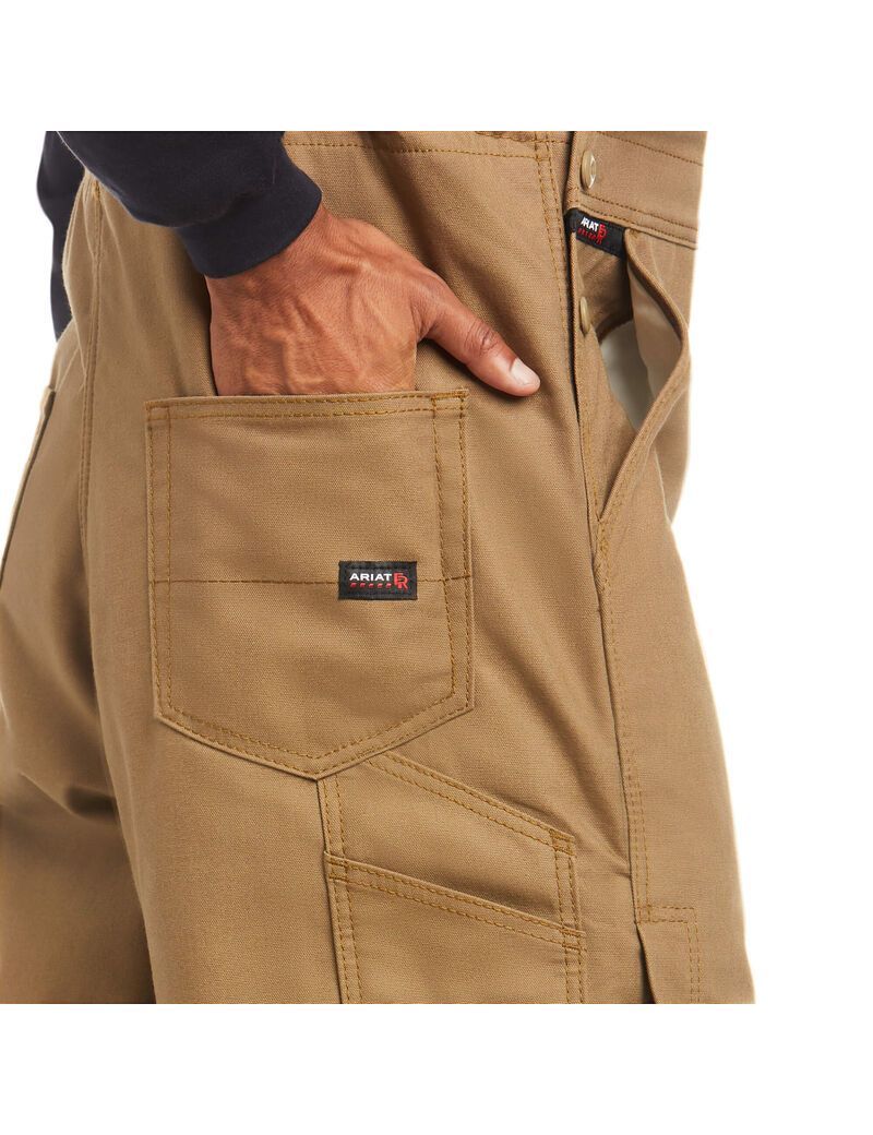 Pantalon Bib Ariat FR Insulated 2.0 Kaki | WJK-9377305