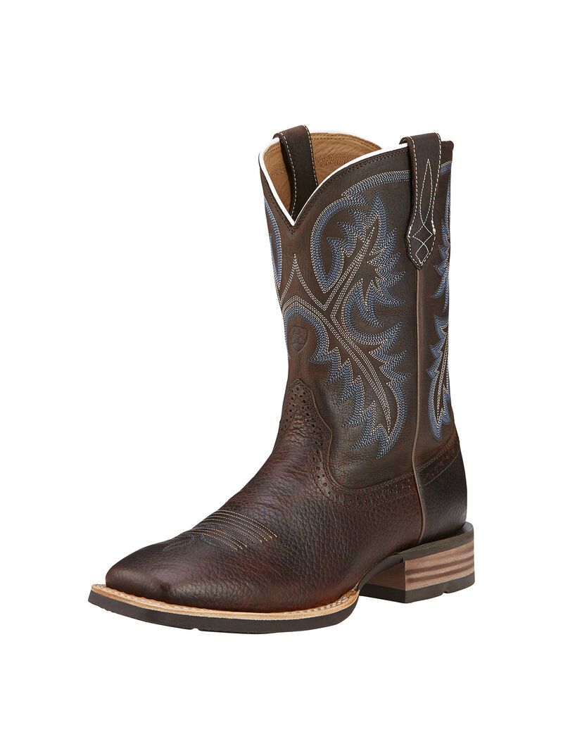 Bottes Western Ariat Quickdraw Marron | XCL-3980438