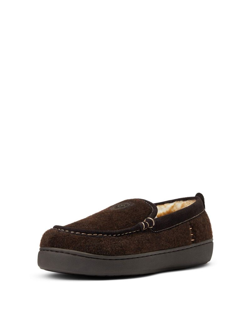 Chaussons Ariat Lost Lake Moccasin Chocolat | JFD-3395776