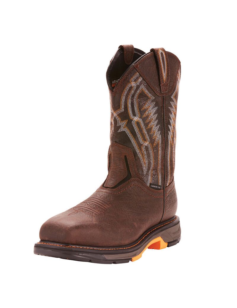 Bottes de Travail Ariat WorkHog XT Dare Carbon Embout Marron | XLR-6072947