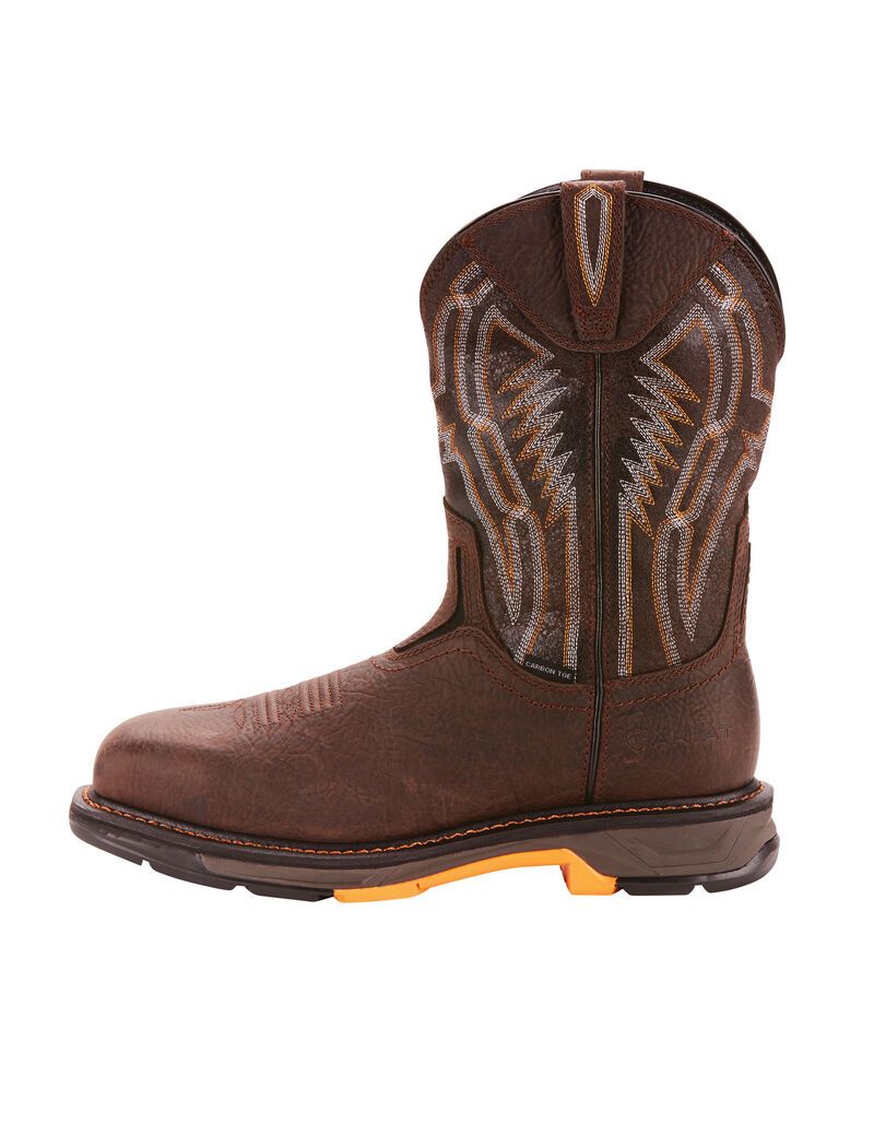 Bottes de Travail Ariat WorkHog XT Dare Carbon Embout Marron | XLR-6072947