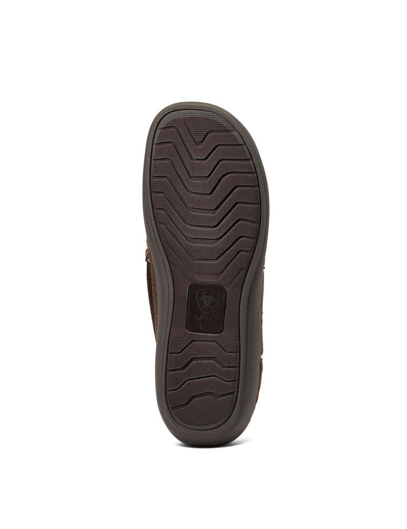 Chaussons Ariat Lost Lake Moccasin Chocolat | JFD-3395776