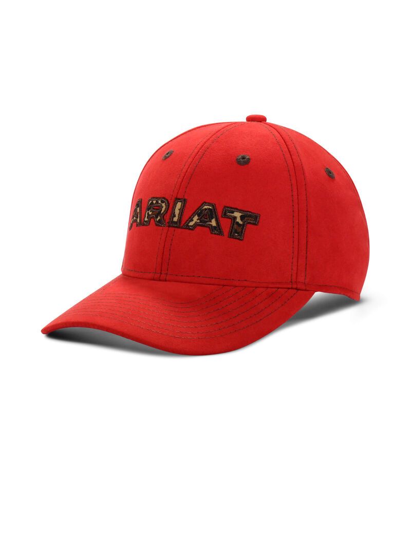 Casquettes Ariat Cheetah logo Rouge | BTP-5766981