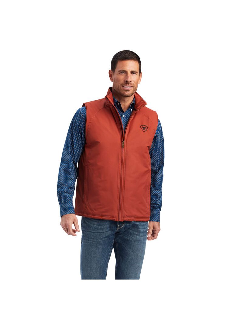 Gilet Ariat Team Logo Insulated Marron | QSO-5023968