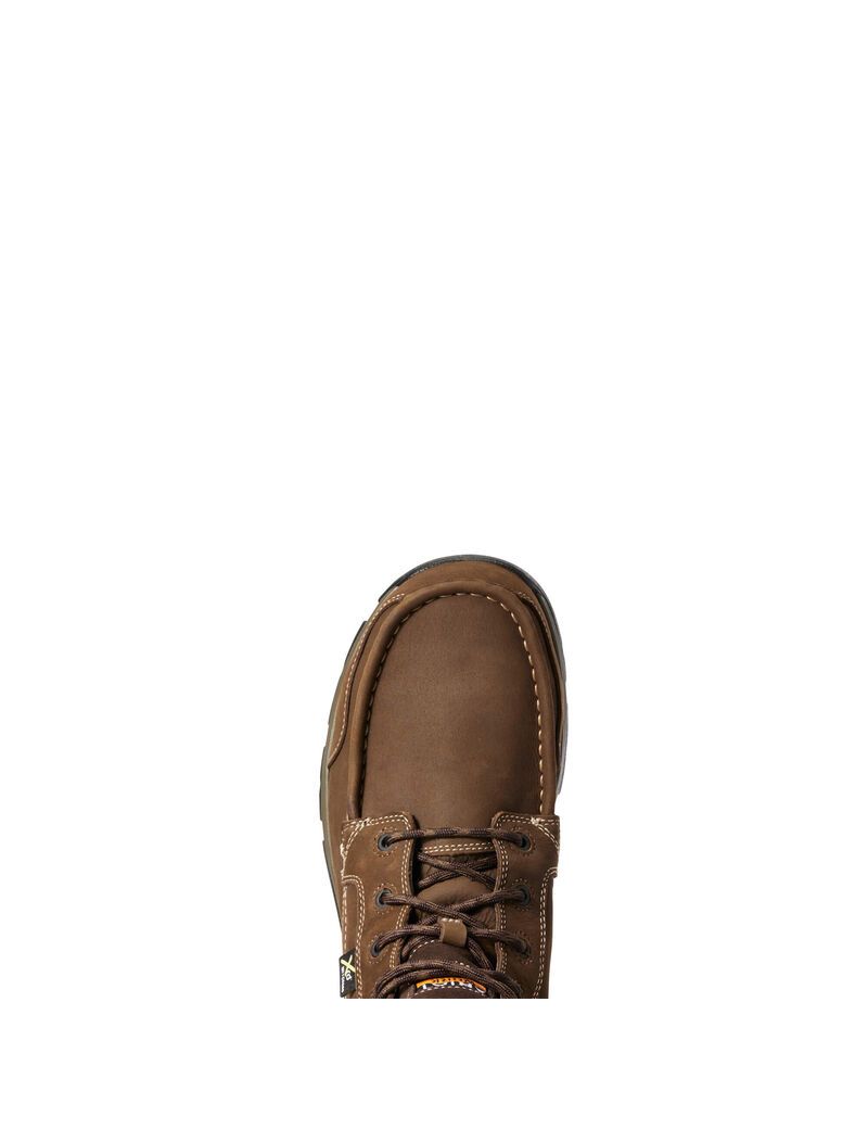 Bottes de Travail Ariat Edge LTE Chukka MetGuard Composite Embout Marron Foncé | HUU-7739756