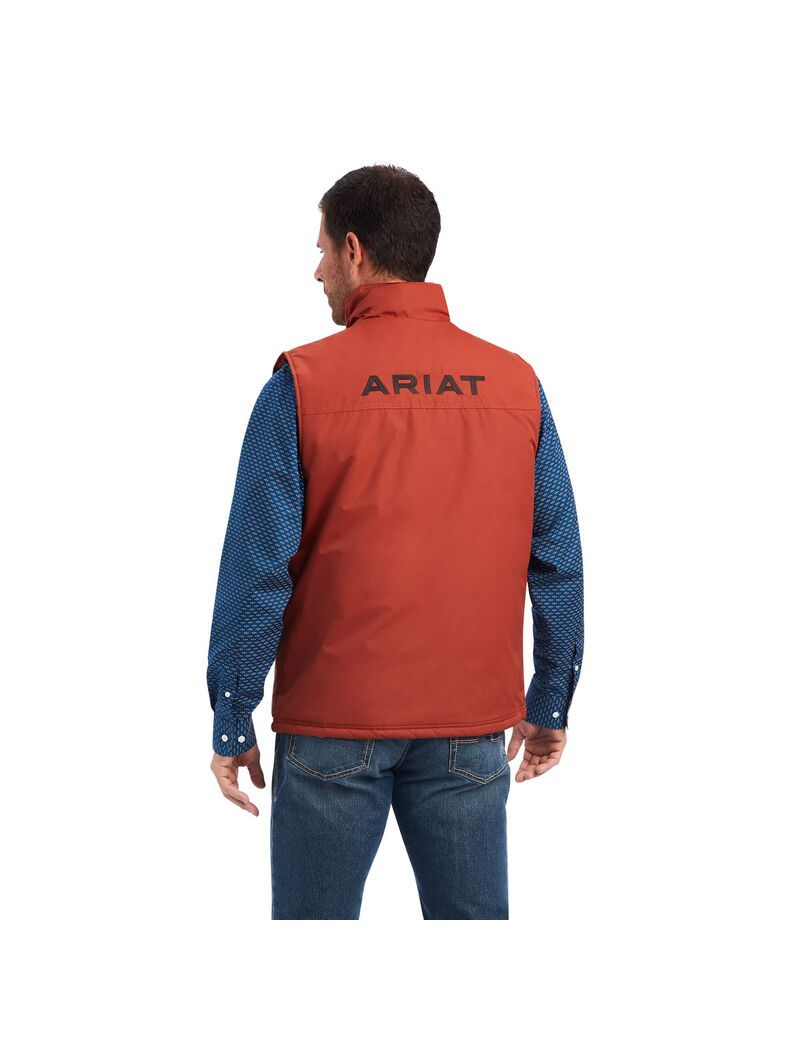 Gilet Ariat Team Logo Insulated Marron | QSO-5023968