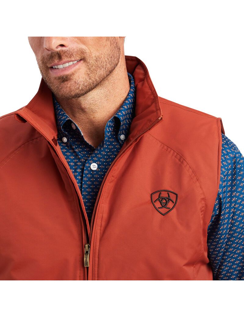 Gilet Ariat Team Logo Insulated Marron | QSO-5023968