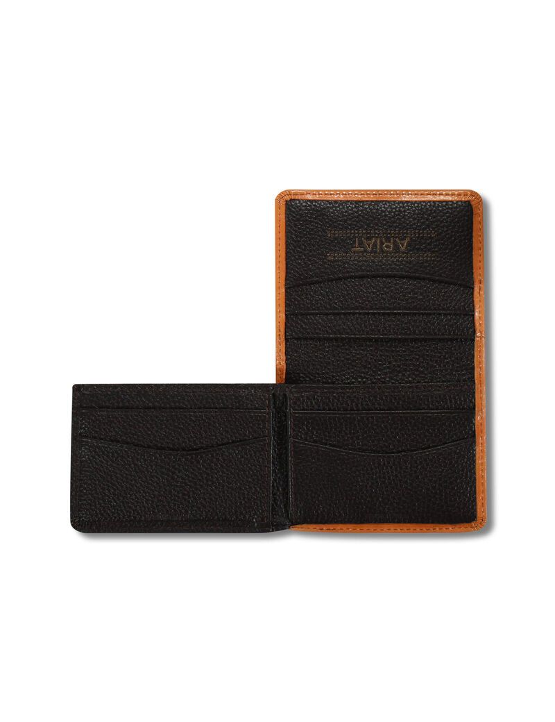 Portefeuilles Ariat Floral embossed bifold Marron | ZYW-2515836