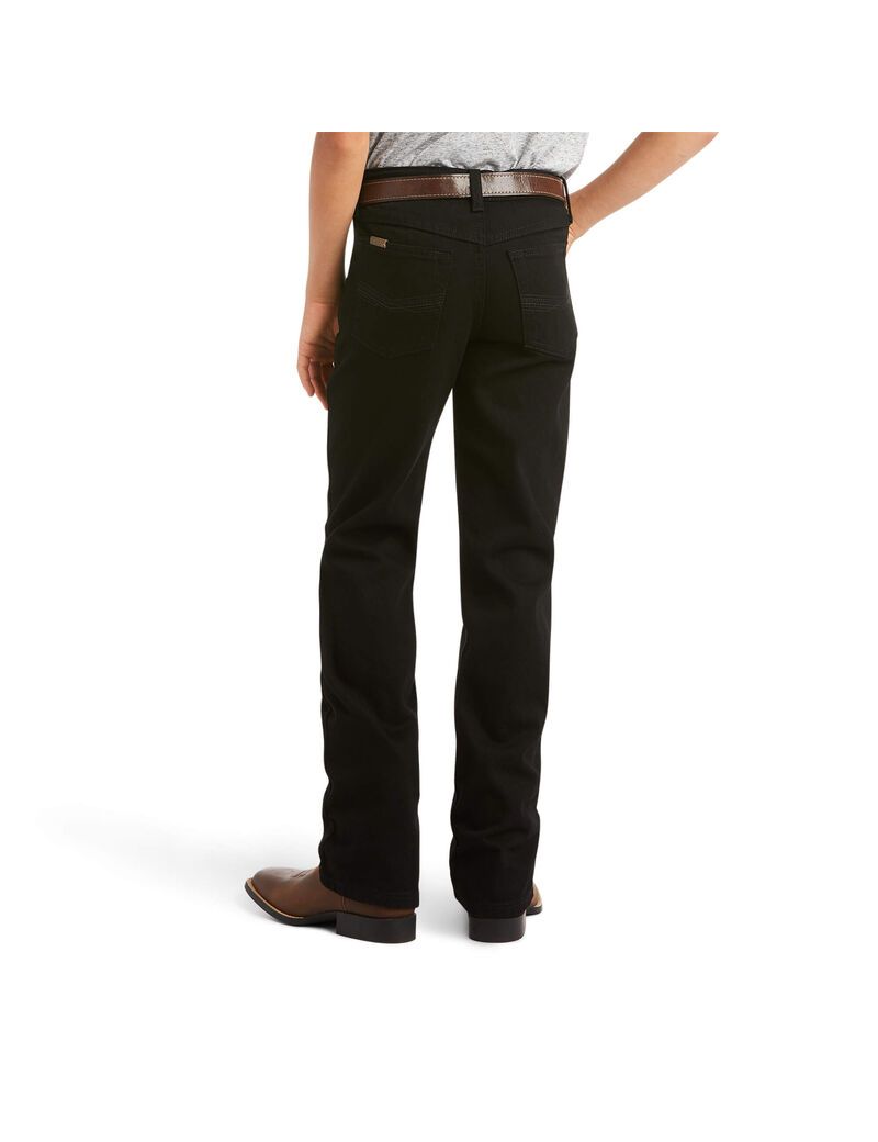 Jean Ariat B5 Slim Stretch Legacy Droit Noir | AFK-2365165