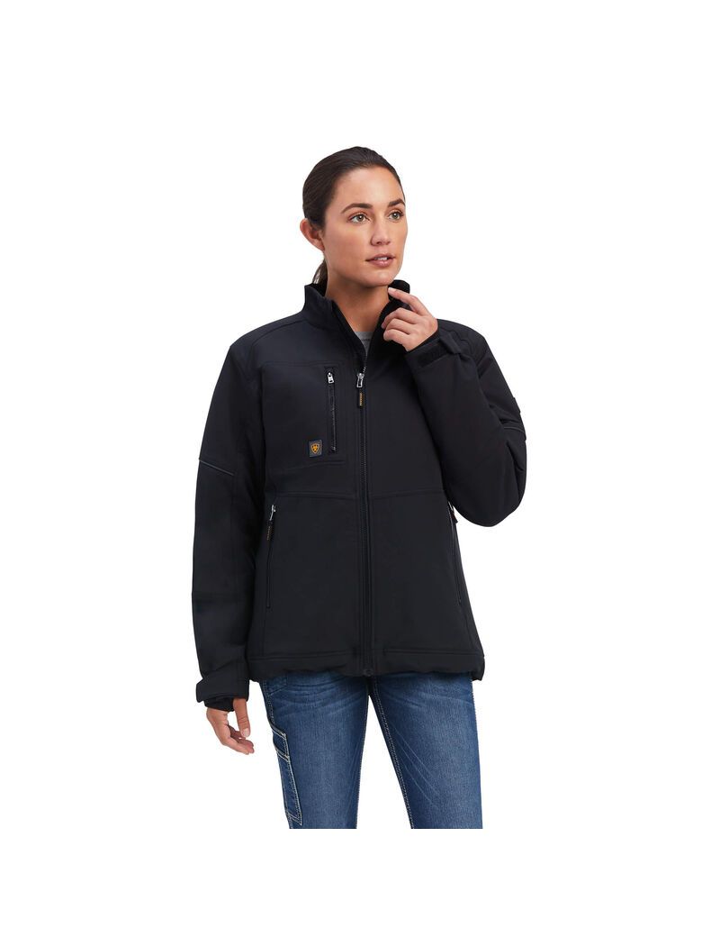 Vêtements De Travail Ariat Rebar Dri-Tek DuraStretch Insulated Jackets Noir | VMY-9806229