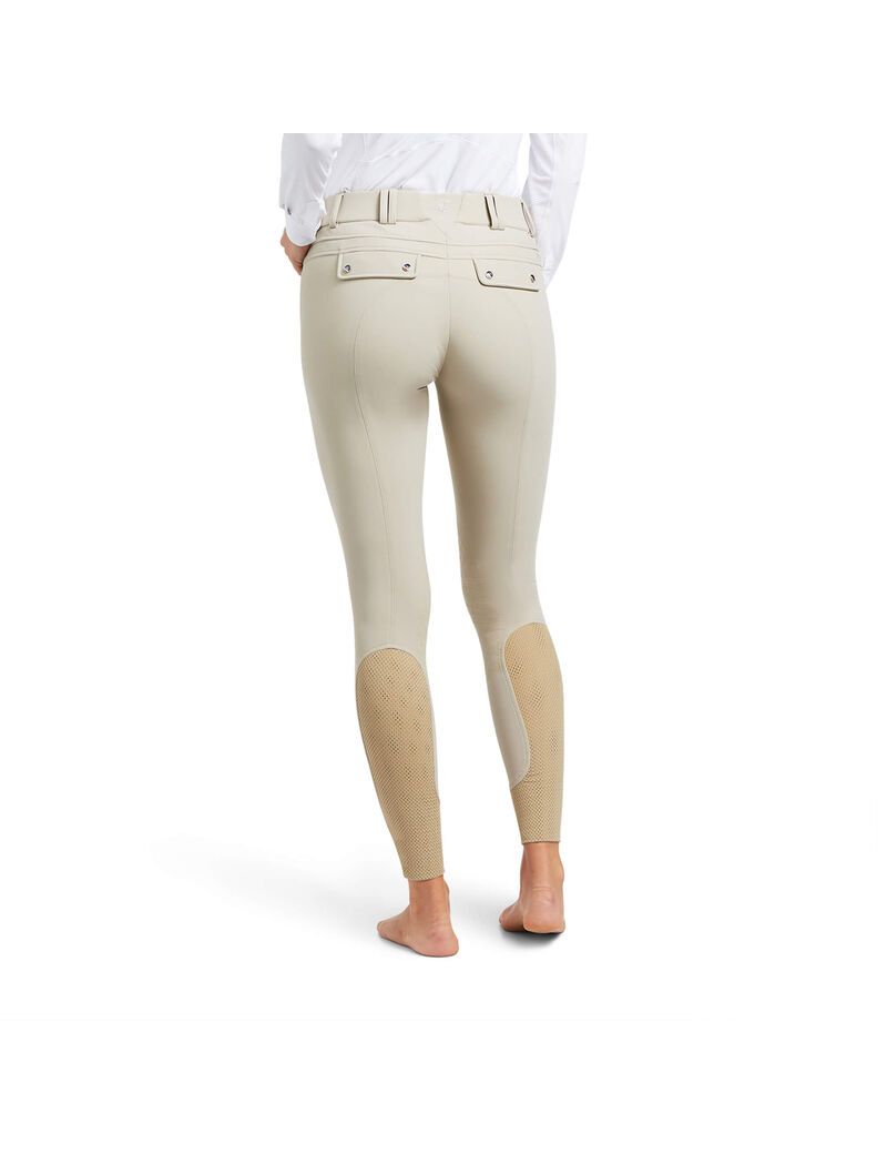 Pantalon Ariat Tri Factor Grip Knee Patch Breech Marron | JQC-8423324